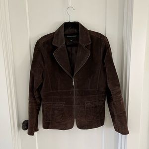 Vintage Suede/Leather Bernardo Jacket XL